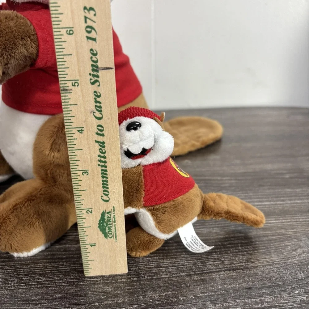 Buc-ee's Bucky Beaver Plush Stuffed Animal Toy Small Brown 11